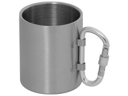 Hrnek NEREZ dvoupláštový s karabinou 300 ml