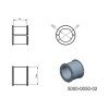 redukce objimek montaze puskohledu o 34 mm b