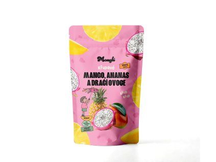 Mauglí XXL křupavý mix  –  mango, ananas a dračí ovoce 100 g