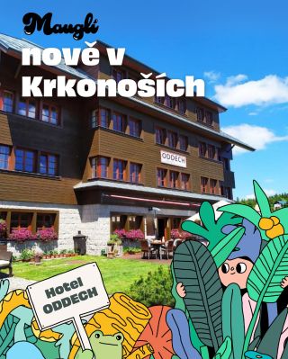 Sojka práskačka dnes hlásila, že na výletech po Krkonoších si můžete dát nově Mauglí zmrzlinu.✨ Je v Hotel @oddechkrkonose...
