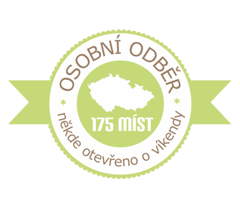 Osobní odběr na 170 místech