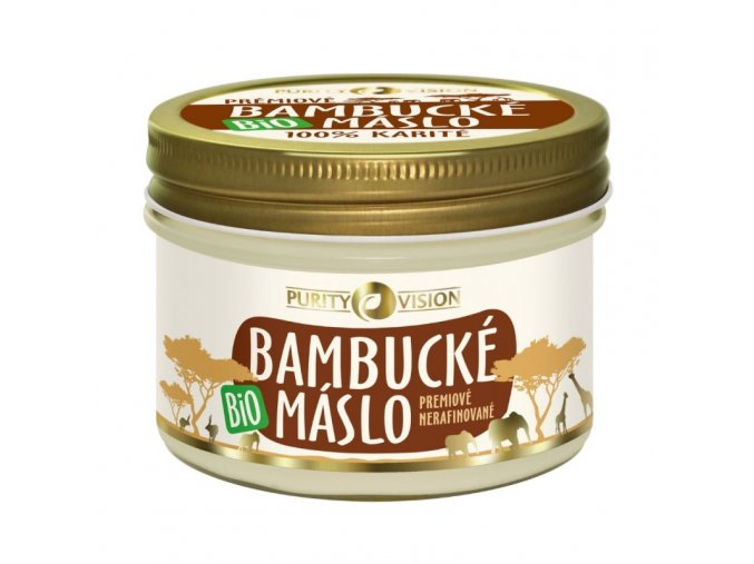 Bio Bambucké máslo 200 ml - kosmetika