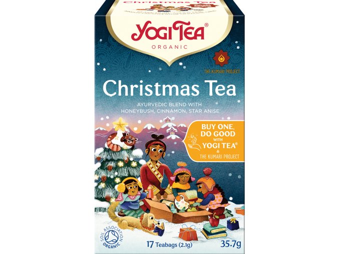 BIO Vánoční čaj YOGI TEA - Christmas tea 2023 17x2,1g