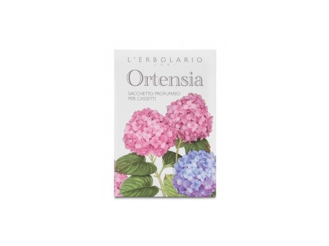 L´Erbolario Parfémovaný sáček do zásuvky - Hortenzie (Ortensia - Hydrangea)