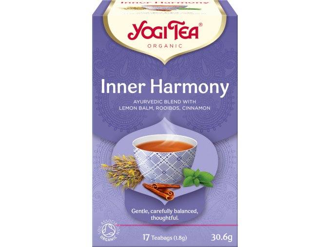 Bio čaj Vnitřní harmonie - Inner Harmony YOGI TEA 17x1,8g