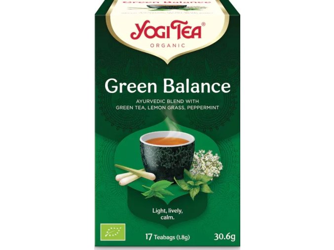 BIO Zelený čaj Green Balance 17x1,8g