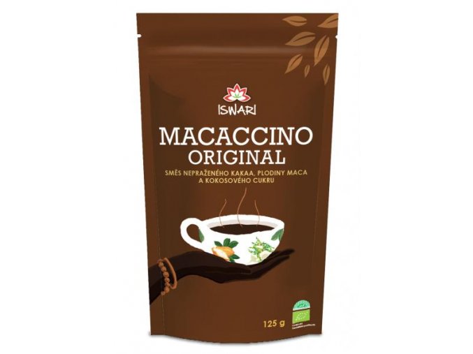 BIO Macaccino- kakaový nápoj s macou  125g