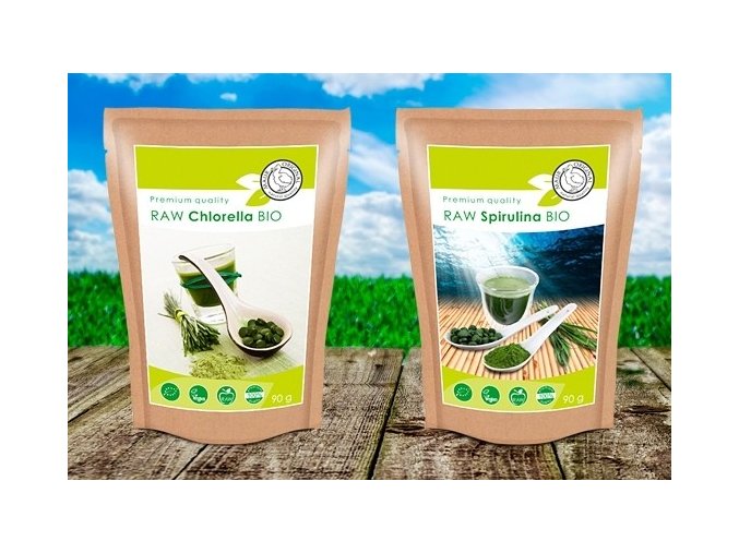 BIO RAW Spirulina tablety 500mg