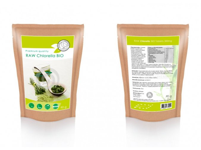 BIO Chlorella tablety 90g