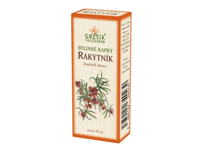 Bylinné kapky Rakytník 50ml