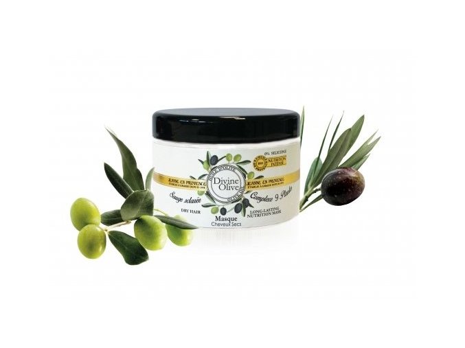 Jeanne en Provence Divine Olive vyživující maska pro suché vlasy 300 ml