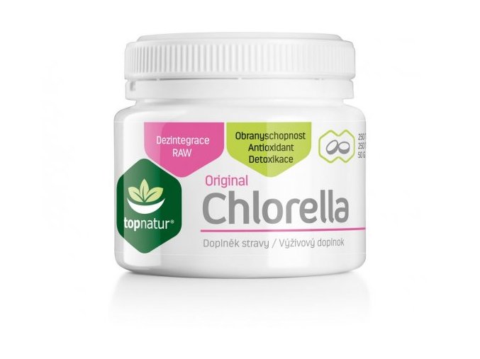 RAW Chlorella 250 tablet