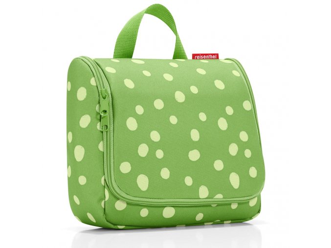 Kosmetická taška Toiletbag spots green