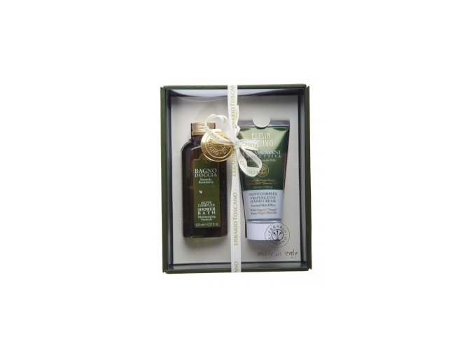 erbario toscano darkovy set na MAUR.cz sprchovy gel 125ml krem na ruce 100ml oliva