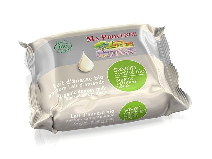 Ma Provence BIO přírodní mýdlo s oslím mlékem 75g