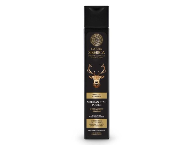 Šampon proti lupům Síla sibiřského jelena 250 ml