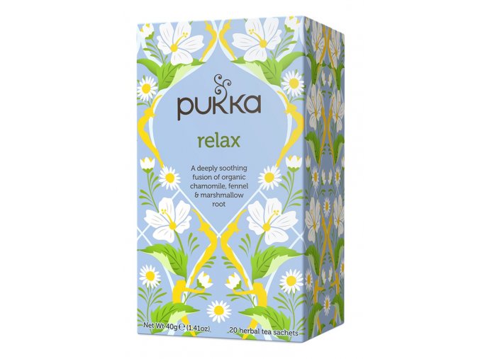 Pukka Ajurvédský čaj Relax Tea 20 x 1,9g