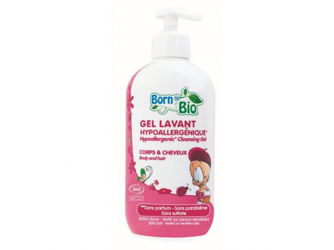 Born to Bio Hypoalergenní čistící dětský gel 500ml