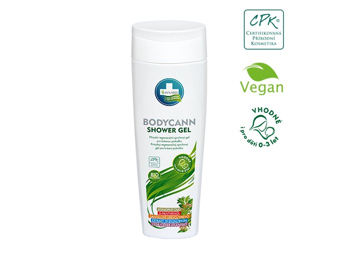 Annabis BODYCANN Přírodní sprchový gel 250 ml