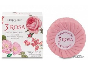 Parfémované mýdlo -  Růže (3 Rosa) 100g