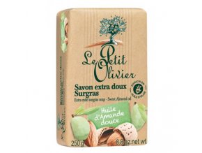 Le Petit Olivier Extra jemné mýdlo - Mandlový olej 250g