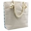 Plážová a nákupní taška -  Mandala - RŮŽOVO-MODRÁ