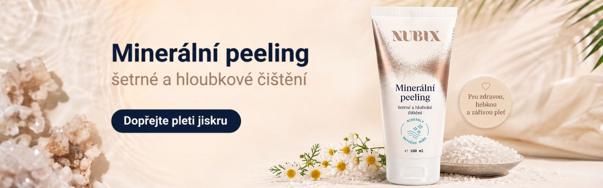 Minerální peeling