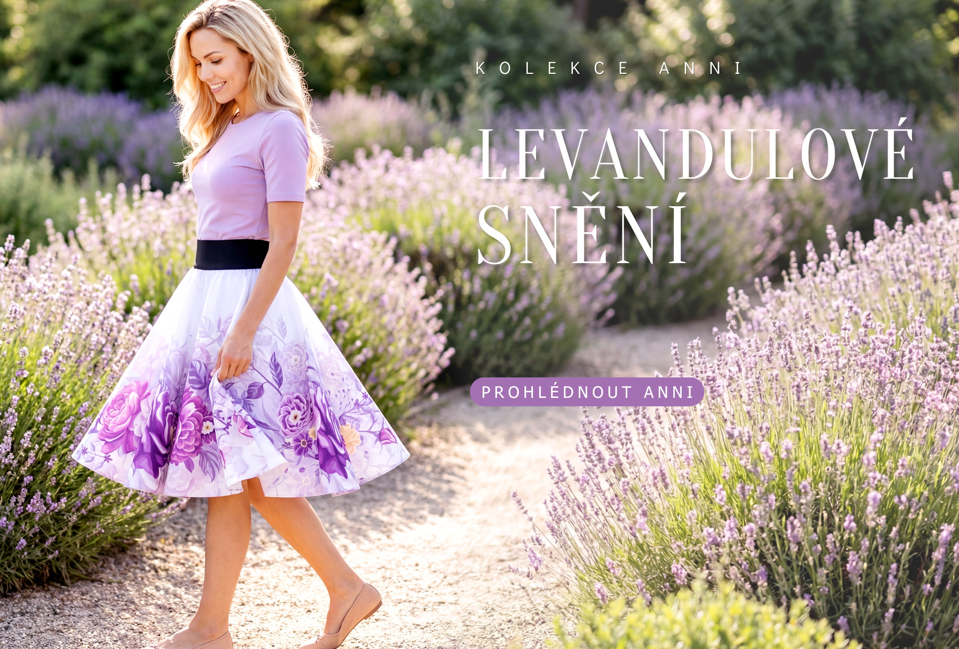 Kolekce ANNI Levandulové snění