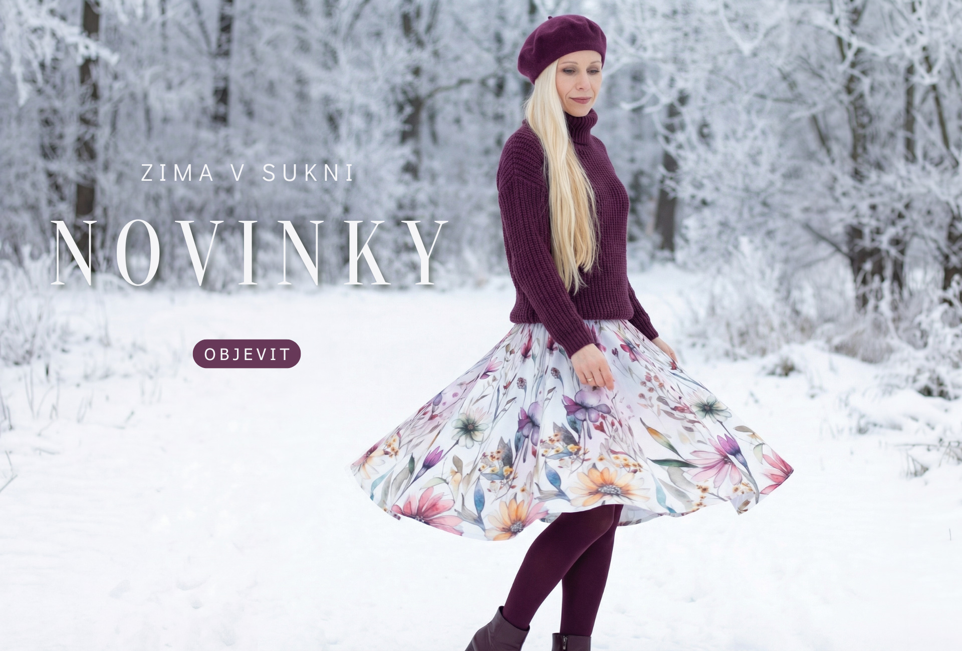 Zima v sukni - novinky