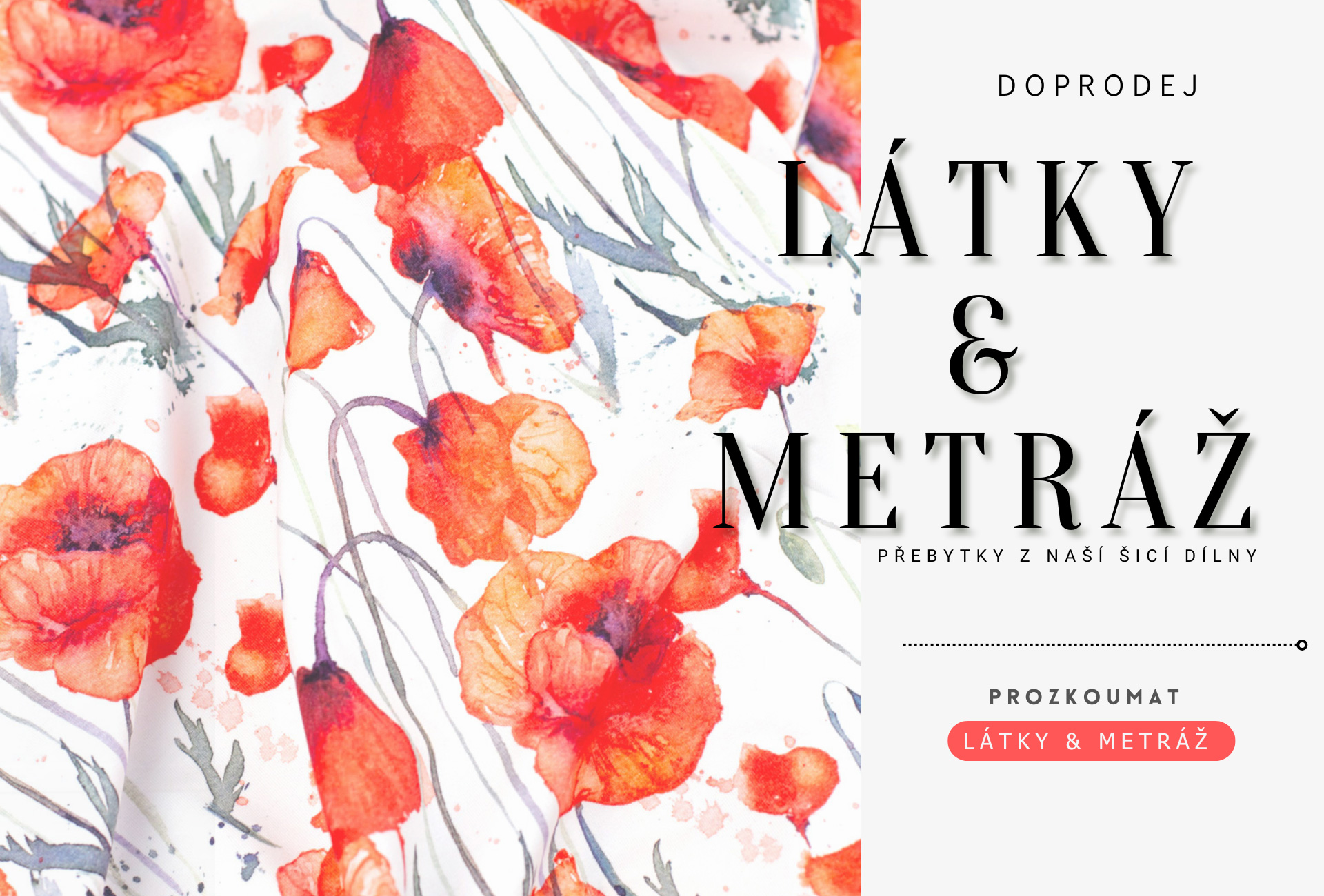 Látky & metráž doprodej