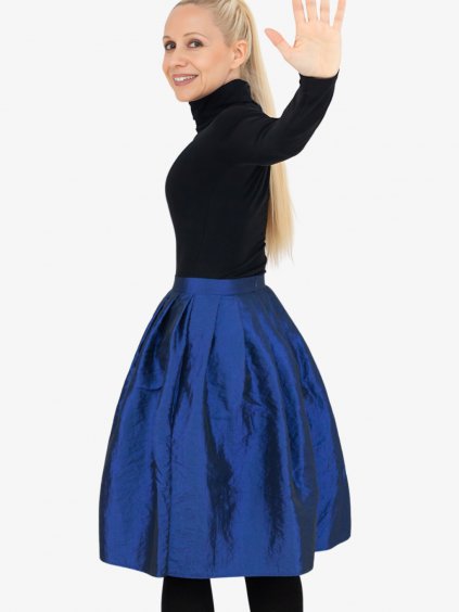 Společenská sukně EVENINGS NONA royal blue