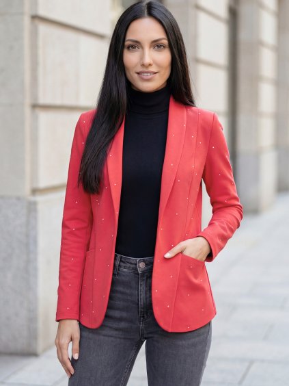 Sako HEY BABY - coral red dot