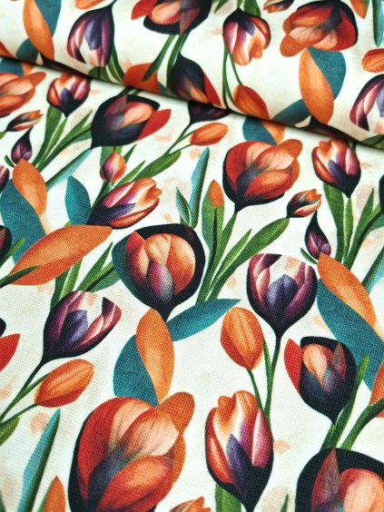 Úplet Punto di Roma 250 g TULIPÁNY MALOVANÉ