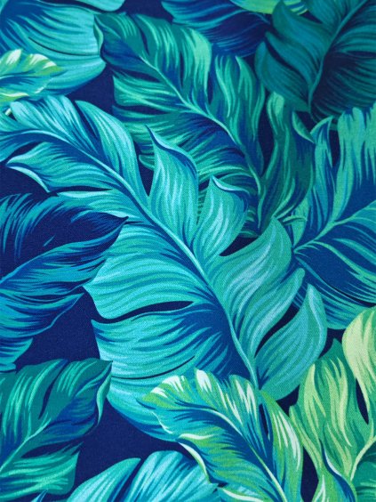 Micropeach MONSTERA modro-zelená