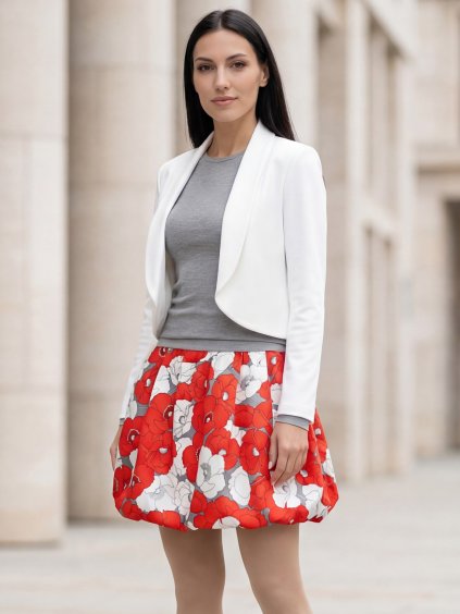 Krátké sako NAYA - sněhobílá