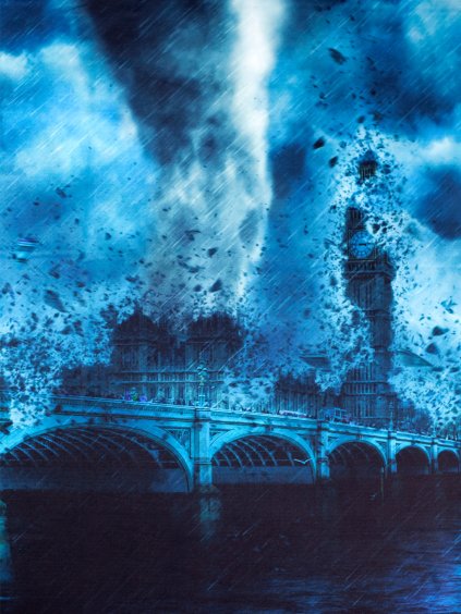 PANEL funkční úplet BOUŘE 110x150 cm
