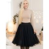 Tylová sukně TUTU black