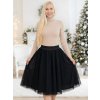 Tylová sukně TUTU black