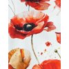 Bavlněné plátno saténové MÁKY MALOVANÉ