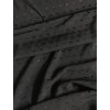 Viskózové plátno s efektem ČERNÁ