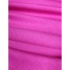 Viskózový úplet jednobarevný směsový s bavlnou FUCHSIE