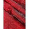 Organza vyšívaná 3D POUPATA bordó