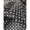 Tyl classic BÍLÉ PUNTÍKY černá