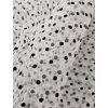 Tyl classic ČERNÉ PUNTÍKY bílá