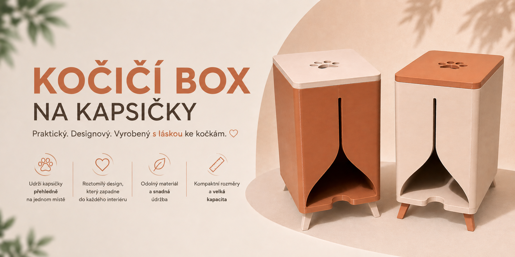 Boxy na kapsičky