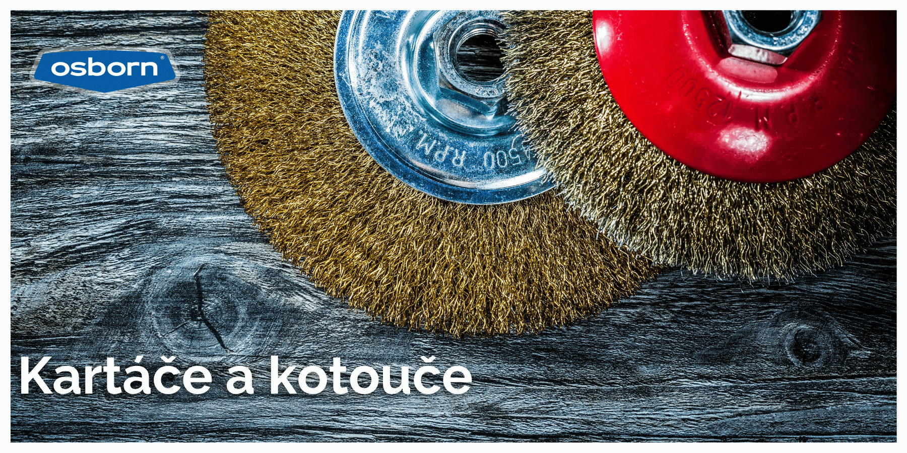 Kartáče a kotouče
