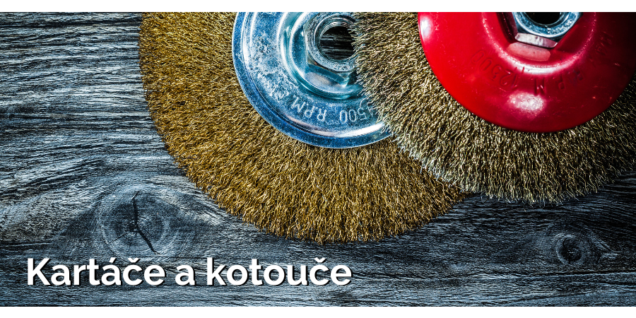 Kartáče a kotouče