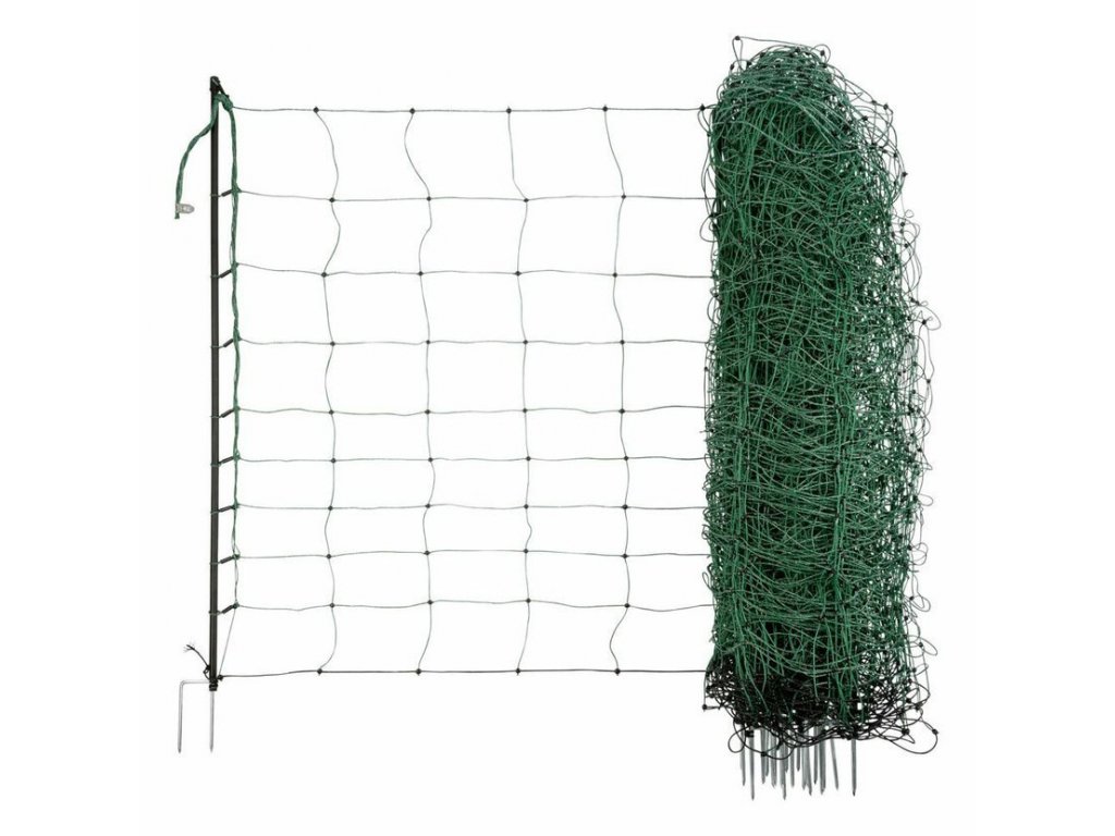 27268 Sit ohradnikova pro ovce OviNet, zelena, 108cm, dvojita spice