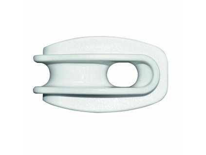 44334 Rohovy napinaci izolator bily