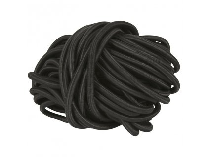 Upínací lano, černé, 7 mm, 7 m